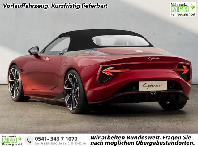 MG Cyberster - XPOWER (Dual Motor) 77kWh AWD ACC Bose 360&deg; SHZ 20Z