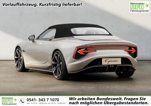 MG Cyberster - XPOWER (Dual Motor) 77kWh AWD ACC Bose 360&deg; SHZ 20Z