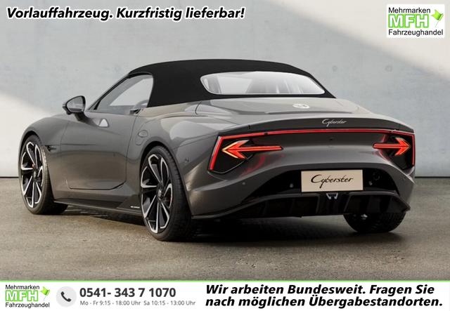 MG Cyberster - XPOWER (Dual Motor) 77kWh AWD ACC Bose 360&deg; SHZ 20Z