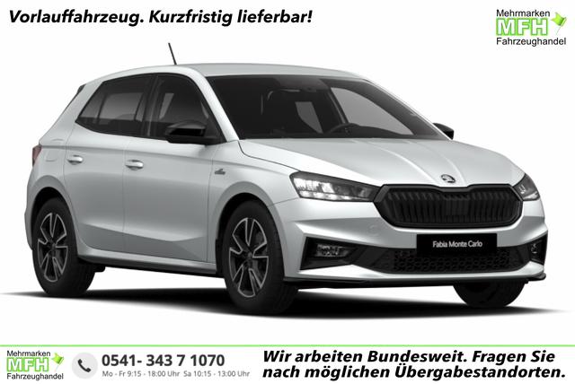 Skoda Fabia - Monte Carlo DSG MonteC Kessy Kam SHZ SunS Temp 5J/100k