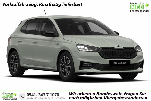 Skoda Fabia - Monte Carlo DSG MonteC Kessy Kam SHZ SunS Temp 5J/100k