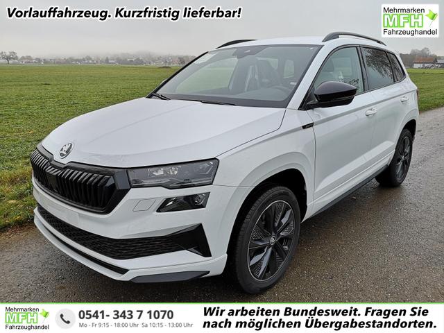 Skoda Karoq - Sportline 1.5TSI DSG AHK Matrix ACC Navi Sound Totwinkel