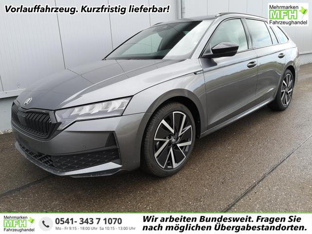 Skoda Octavia Combi - 2.0 TDI 110 kW Sportline Kombi DSG Matrix AHK Navi ACC el. Hk 18 Zoll