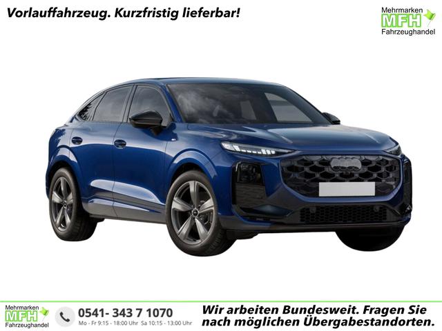 Audi Q3 - NEU Sportback TFSI quattro S line Tech+AHK+Alu19+LEDplus+KlimaPlus+ExtSchwarz
