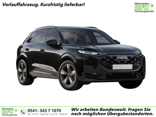 Audi Q3 - NEU TFSI quattro S line Tech+AHK+Alu19+LEDplus+KlimaPlus+ExtSchwarz