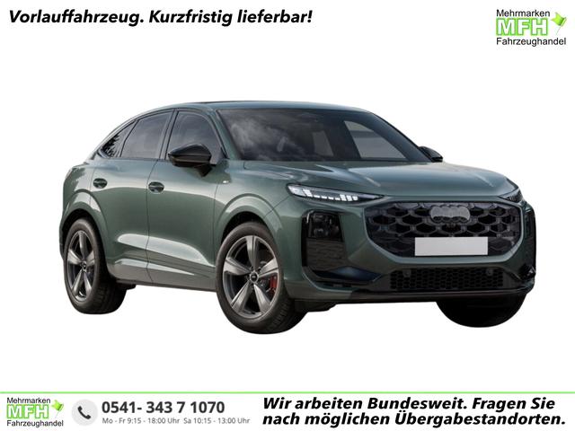 Audi Q3 - NEU Sportback TFSI quattro S line TechPro+Matrix+AHK+Alu19+KlimaPlus+ExtSchwarz+DCC