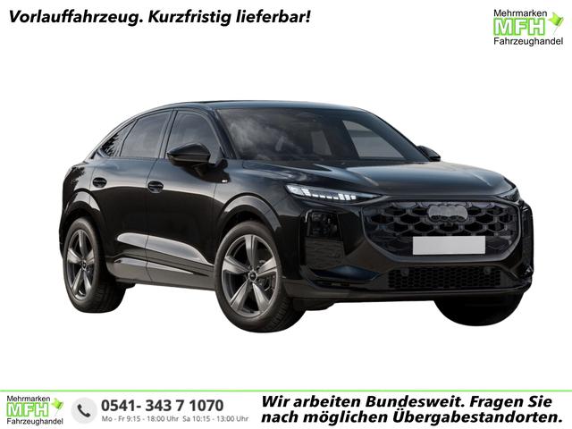 Audi Q3 - Sportback NEU TFSI quattro S line Tech+AHK+Alu19+LEDplus+KlimaPlus+ExtSchwarz