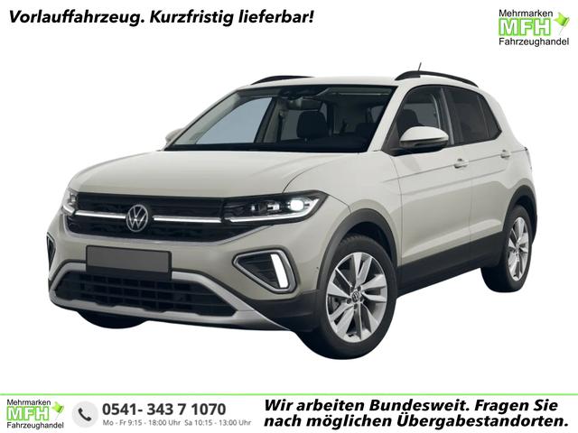 Volkswagen T-Cross LIFE 115PS DSG AHK+IQ.Light+ACC+Parklenk+Kamera+Sitzheizung 