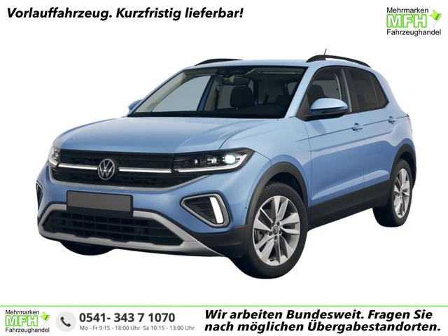 Volkswagen T-Cross LIFE 115PS DSG AHK+IQ.Light+ACC+Parklenk+Kamera+Sitzheizung 