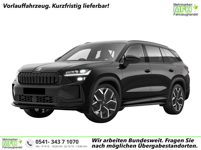 Skoda Kodiaq Sportline 193PS TDI 4x4 7Sitze+AHK+HUD+Pano+360&deg;+GV5+Navi+CANTON+Alu20 