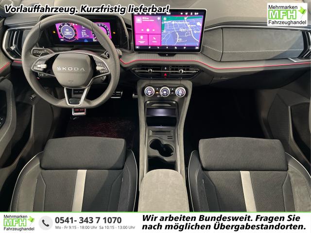 Skoda Kodiaq - Sportline 193PS TDI 4x4 7Sitze+AHK+HUD+Pano+360&deg;+GV5+Navi+CANTON+Alu20