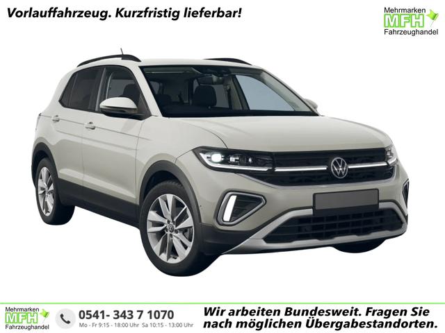 Volkswagen T-Cross - LIFE 115PS DSG AHK+Navi+Matrix+Kamera+Parklenk+Alu17+App-Connect