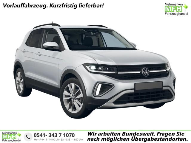 Volkswagen T-Cross - LIFE 115PS DSG AHK+Navi+Matrix+Kamera+Parklenk+Alu17+App-Connect