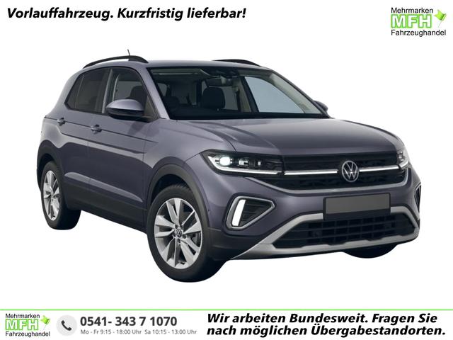 Volkswagen T-Cross - LIFE 115PS DSG AHK+Navi+Matrix+Kamera+Parklenk+Alu17+App-Connect