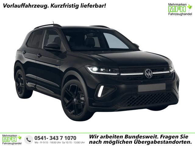 Volkswagen T-Cross - R-Line 115PS Navi+IQ.Light+AHK+Black+Cam+Keyless+GV5+Side+Climatronic