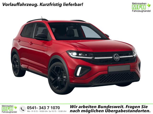 Volkswagen T-Cross - R-Line 115PS Navi+IQ.Light+AHK+Black+Cam+Keyless+GV5+Side+Climatronic