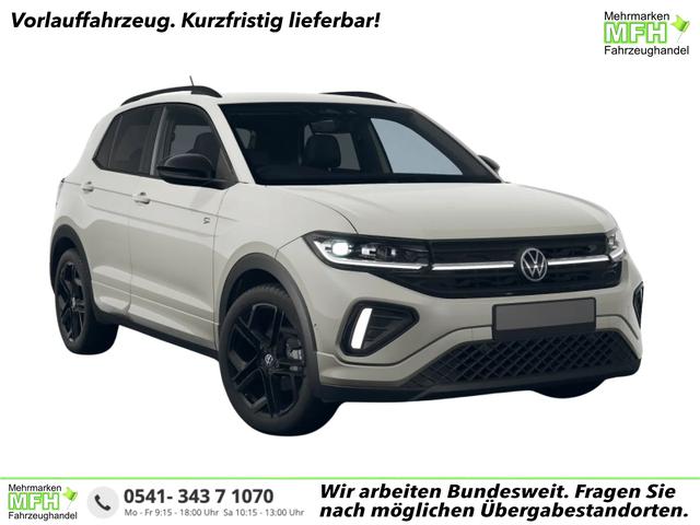 Volkswagen T-Cross - R-Line 115PS DSG Navi+IQ.Light+AHK+Black+Cam+Keyless+Side+Climatronic+Parklenk
