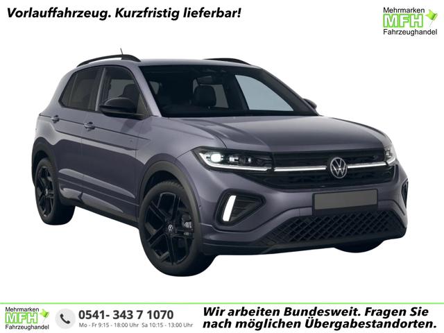 Volkswagen T-Cross - R-Line 115PS DSG Navi+IQ.Light+AHK+Black+Cam+Keyless+Side+Climatronic+Parklenk