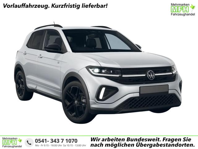 Volkswagen T-Cross - R-Line 115PS DSG Navi+IQ.Light+AHK+Black+Cam+Keyless+Side+Climatronic+Parklenk