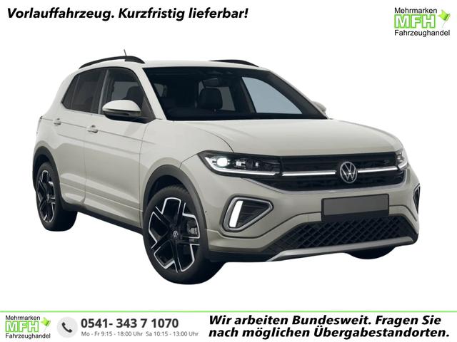 Volkswagen T-Cross - R-Line 115PS DSG AHK+IQ.Light+Kessy+Kamera+Parklenkassistent+Sitzheizung