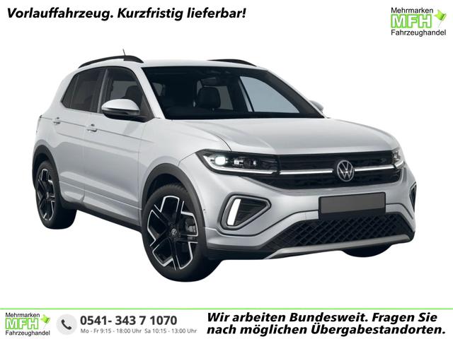 Volkswagen T-Cross - R-Line 115PS DSG AHK+IQ.Light+Kessy+Kamera+Parklenkassistent+Sitzheizung