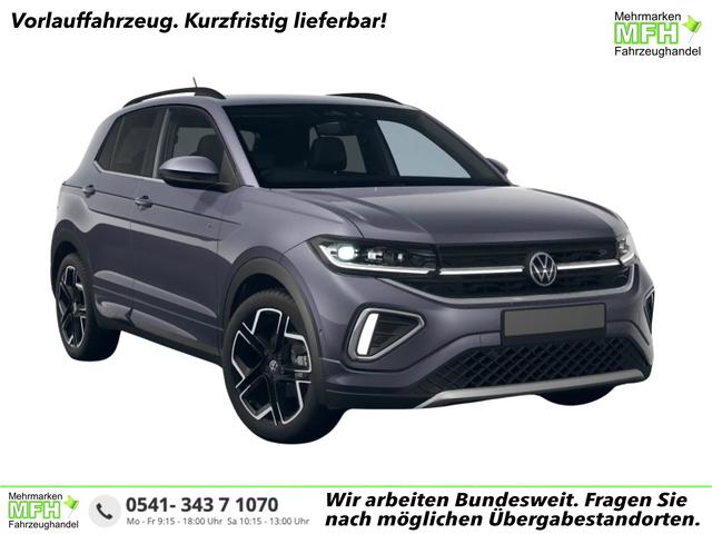 Volkswagen T-Cross - R-Line 115PS DSG AHK+IQ.Light+Kessy+Kamera+Parklenkassistent+Sitzheizung