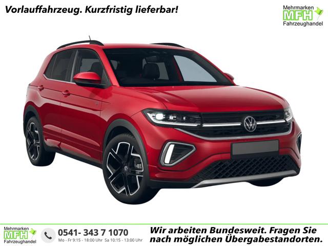 Volkswagen T-Cross - R-Line 115PS DSG AHK+IQ.Light+Kessy+Kamera+Parklenkassistent+Sitzheizung