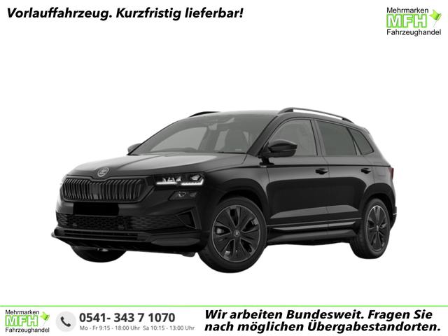 Skoda Karoq - Sportline 150PS TDI DSG 4x4 AHK+Navi+Kamera+GV4+ACC+Winter+PDC