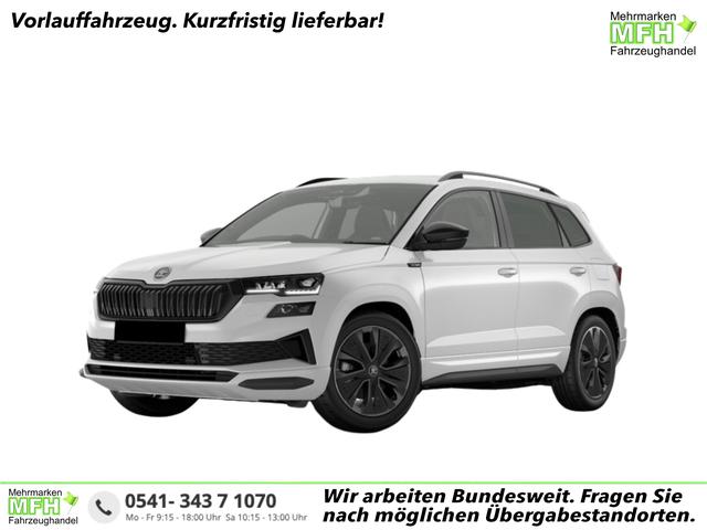 Skoda Karoq - Sportline 150PS TDI DSG 4x4 AHK+Navi+Kamera+GV4+ACC+Winter+PDC