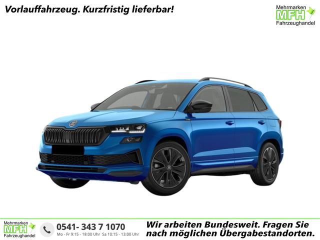 Skoda Karoq - Sportline 150PS TDI DSG 4x4 AHK+Navi+Kamera+GV4+ACC+Winter+PDC