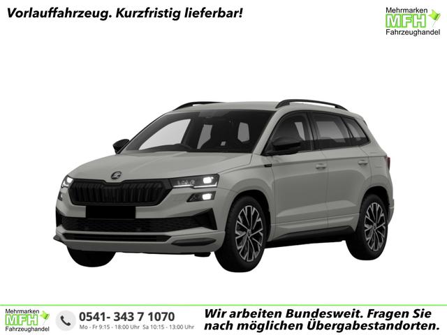 Skoda Karoq - Sportline DSG Matrix+AHK+ACC+ALU18+GVL3+Kamera+Sitzheizung+App-Connect