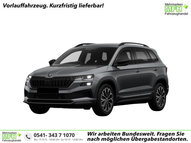 Skoda Karoq - Sportline DSG Matrix+AHK+ACC+ALU18+GVL3+Kamera+Sitzheizung+App-Connect
