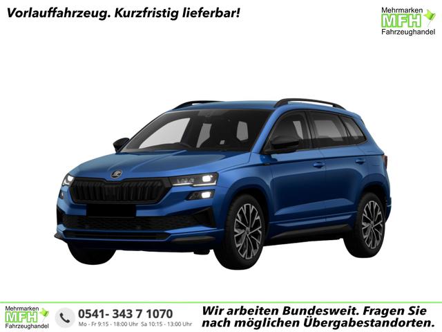 Skoda Karoq - Sportline DSG Matrix+AHK+ACC+ALU18+GVL3+Kamera+Sitzheizung+App-Connect