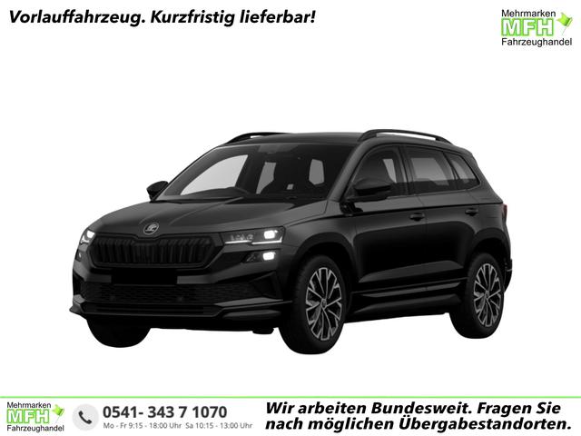 Skoda Karoq - Sportline DSG Matrix+AHK+ACC+ALU18+GVL3+Kamera+Sitzheizung+App-Connect