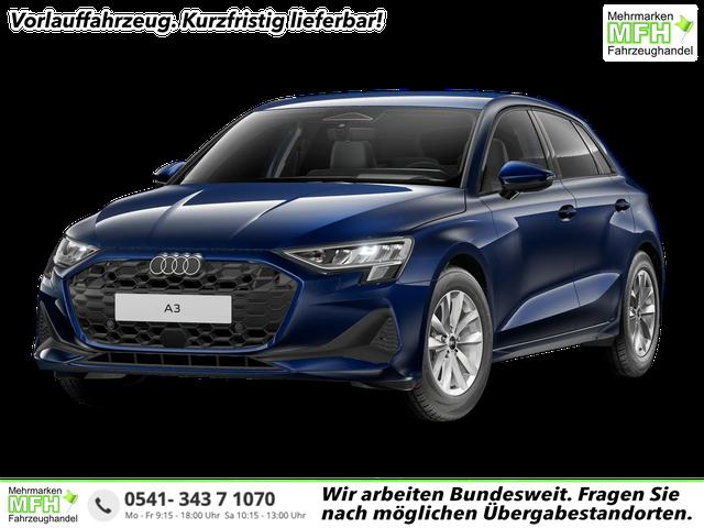 Audi A3 Sportback - 1.5 TFSI S tronic GV3+Sitzheiz+Keyless+Sunset+PDC+LED+Alu16+Virt.Cockpit