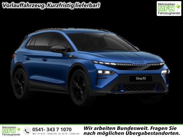 Skoda Elroq - RS 82kWh 4x4 GV3+AHK+HUD+360&deg;+Canton+WP+Matrix+3Zonen+Kessy+DCC