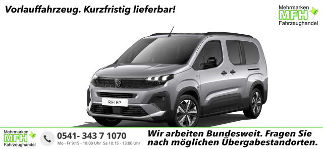Peugeot Rifter GT L2*7Sitz*LED*Navi*Shzg*BFS*PDC*Cam*ACC 