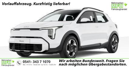 Kia Stonic - Silver AT*Navi*Shzg*Lhzg*PDCv+h*Cam*16Zoll*LED