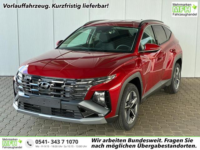 Hyundai TUCSON - E-Motion 1.6 T-GDi 2WD 48V DCT / ACC Sitz + Lenkradheizung LED Navi PDC V&H Kamera Alu 18"