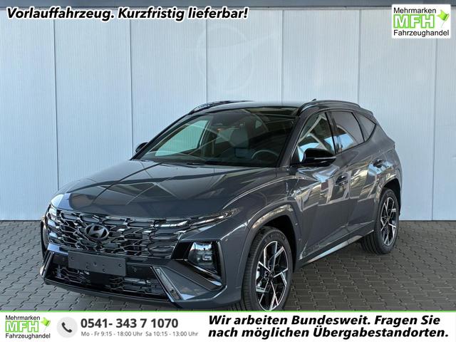 Hyundai TUCSON - HEV 2WD N-Line Pano / MY27 Panoramadach Head-Up 360&deg; Kam. ACC Sitz + Lenkradheiz. Sitzbel&uuml;ftung Alu 19"