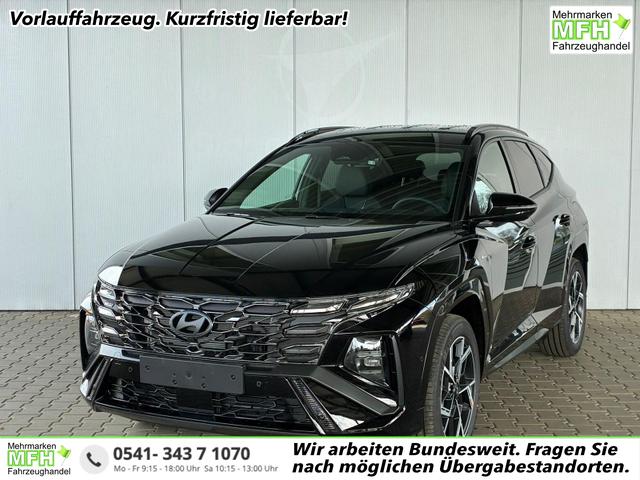 Hyundai TUCSON - N-Line x HEV 2WD Automatik / Head-Up ACC Sitz+Lenkradheiz. Sitzbel&uuml;ftung/ Krell E-Klappe Matrix LED Alu 19''
