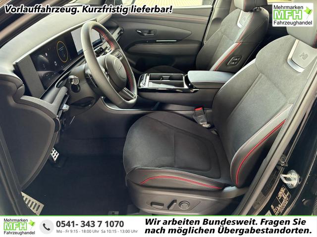 Hyundai TUCSON - N-Line x HEV 2WD Automatik / Head-Up ACC Sitz+Lenkradheiz. Sitzbel&uuml;ftung/ Krell E-Klappe Matrix LED Alu 19''