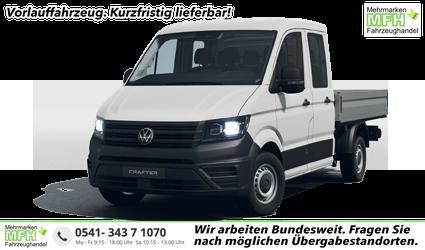 Volkswagen Crafter Pritsche DOKA L4 2.0 TDI 130kW (177 PS) 4MOTION 8-Gang-DSG 