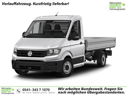 Volkswagen Crafter Pritschenwagen - Einzelkabine Pritsche 35 EK L3 (Einzelkabine) 2.0 TDI 103kW (140 PS) 6-Gang-Schaltgetriebe