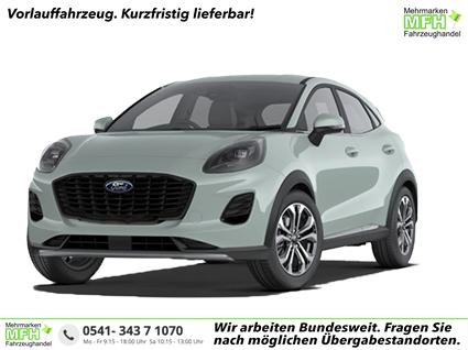 Ford Puma - Titanium (Titanium) 1.0 EcoBoost Mild Hybrid 92kW (125 PS) 6-Gang-Schaltgetriebe