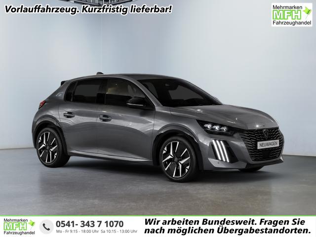 Peugeot e-208 - 54kWh 156PS/115kW GT Pack 2026, 421km WLTP | +17" ALU +Glasdach +RFK +Adaptiver Tempomat +P.Sensor V+H +EL. Fahrersitz +Massage +Apple CarPlay +W&auml;rmepumpe