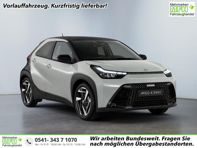 Toyota Aygo X - Envy 1.5 Hybrid 116PS/85kW CVT 2026 +Faltdach +18" ALU +RFK +SHZ +LED +2-Zonen Klima