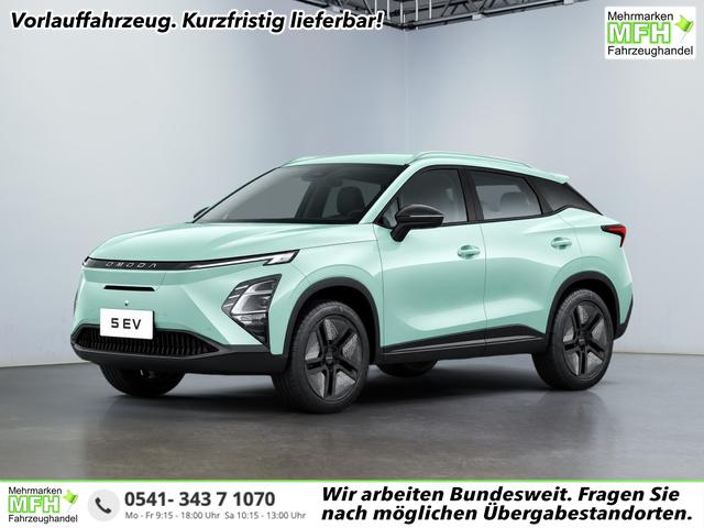 Omoda 5 EV - Premium 211PS/155kW 61kWh 430km WLTP, 2026 | +18"Alu +Panoramadach +360&deg;Kamera +ACC +Totwinkel +SmartKey +Sitzhzg&Bel&uuml;ftung +Lenkradhzg +SonySound +W&auml;rmepumpe +Elektr.Heckklappe +Navi +WirelessCarPlay