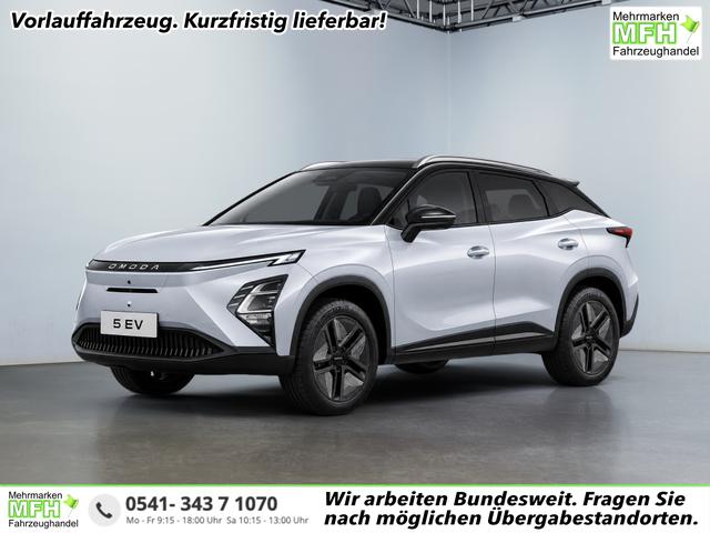 Omoda 5 EV - Premium 211PS/155kW 61kWh 430km WLTP, 2026 | +18"Alu +Panoramadach +360&deg;Kamera +ACC +Totwinkel +SmartKey +Sitzhzg&Bel&uuml;ftung +Lenkradhzg +SonySound +W&auml;rmepumpe +Elektr.Heckklappe +Navi +WirelessCarPlay