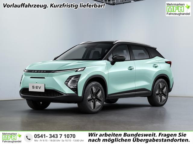Omoda 5 EV - Premium 211PS/155kW 61kWh 430km WLTP, 2026 | +18"Alu +Panoramadach +360&deg;Kamera +ACC +Totwinkel +SmartKey +Sitzhzg&Bel&uuml;ftung +Lenkradhzg +SonySound +W&auml;rmepumpe +Elektr.Heckklappe +Navi +WirelessCarPlay